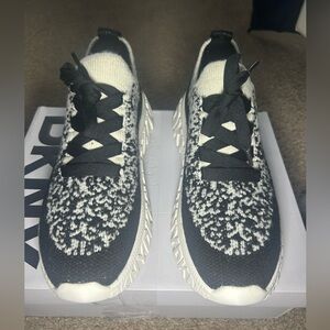DKNY Monochrome Knit Sneakers